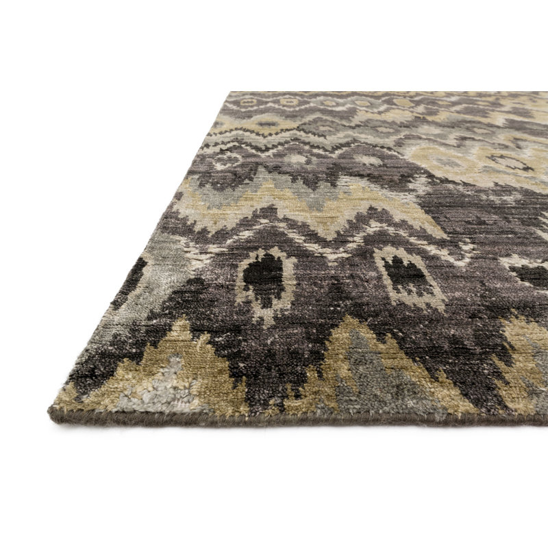 Transcend Rayon Abstract Indoor Rug, Rectangle 5'6" x 8'6"
