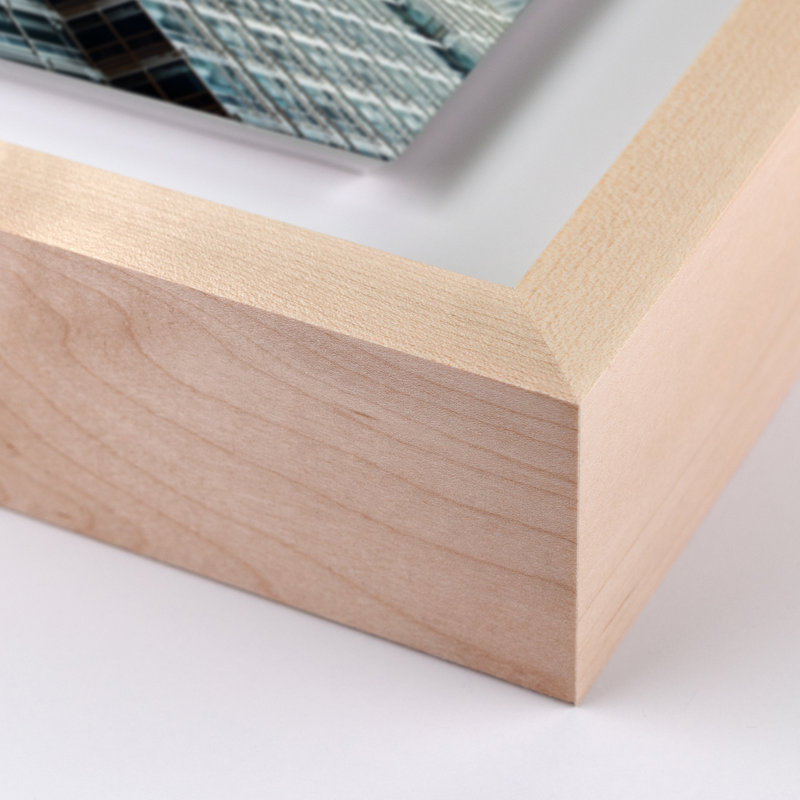 Edifice I Print by Jakob Wagner, 18" H x 24" W x 1.5" D, Natural