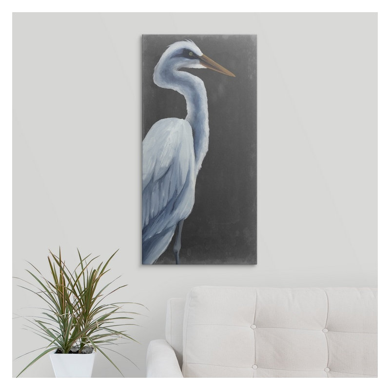 « ii », reproduction d’art dépilée Herald, H 30 po x l 15 po x P 1,5 po, Toile