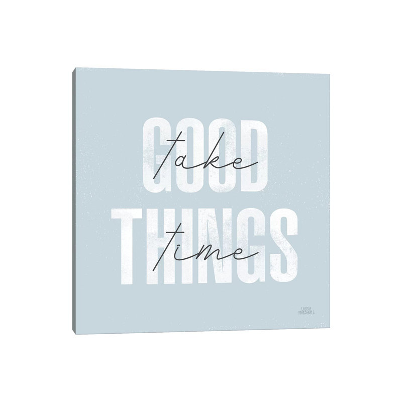 Morning Affirmations III by Laura Marshall - Wrapped Canvas Print, 30.48 cm H x 30.48 cm W