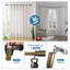 Tringle à rideaux simple réglable 1 po Peterson-24109405-24109406