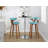 Gardenia Swivel Upholstered Counter Stool-93570899