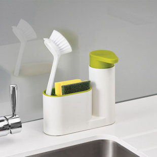 Porte-éponge en plastique pour distributeur de savon
