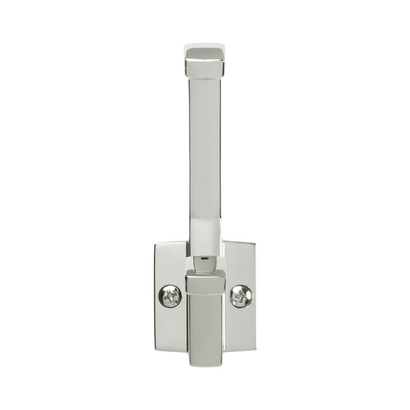 Coventry Collection Hook 1 Inch Center to Center, Polished Nickel