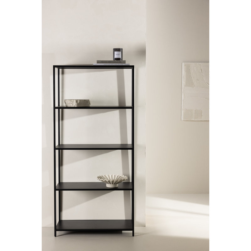 Rosenna 150cm H x 70cm W Steel Standard Bookcase