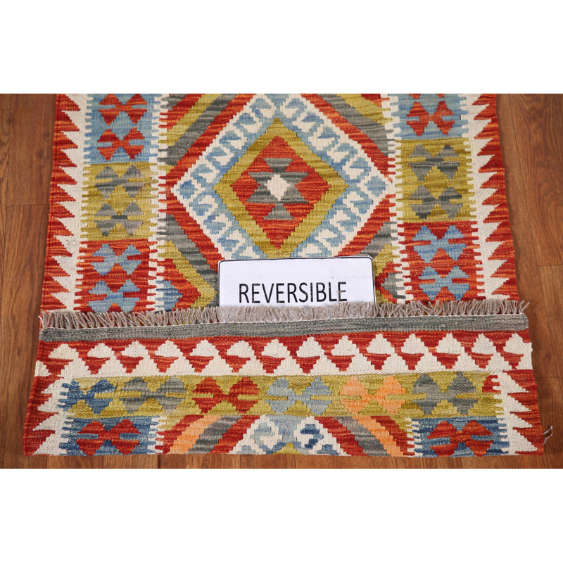 South Western Kilim Oriental Accent Rug 3x4