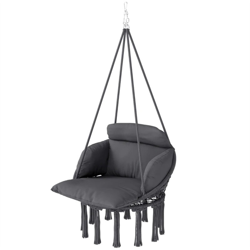 Balancelle d'extérieur pour hamac, Noir