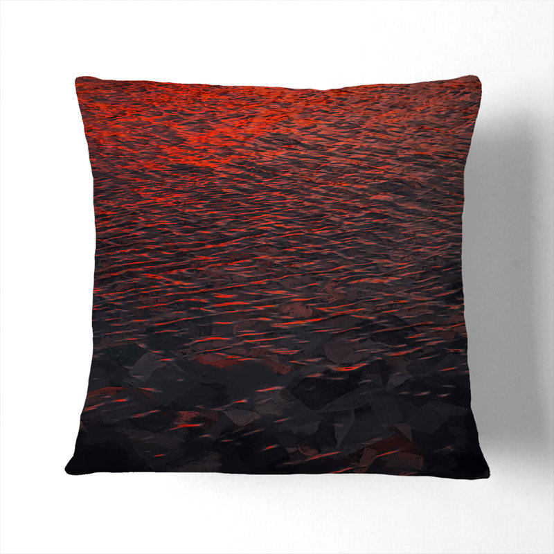Ocean Cushion with Filling, 55cm H x 55cm W x 20cm D