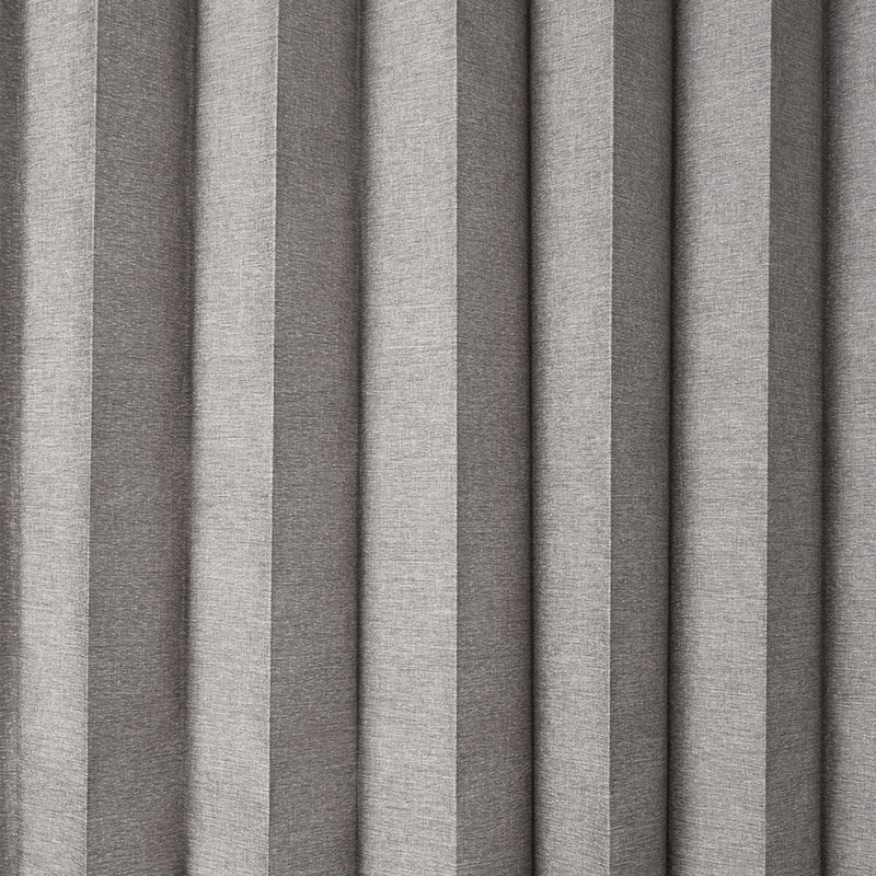 Curtain Single Panel, 120cm Width x 200cm Drop, Grey