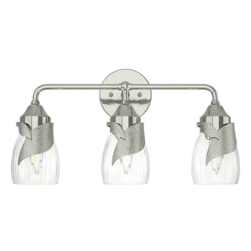 Lapas 3 - Light Dimmable Vanity Light, Water Clear, Sterling