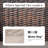 Outdoor Wicker Patio Conversation Furniture Set-106893606-107625304