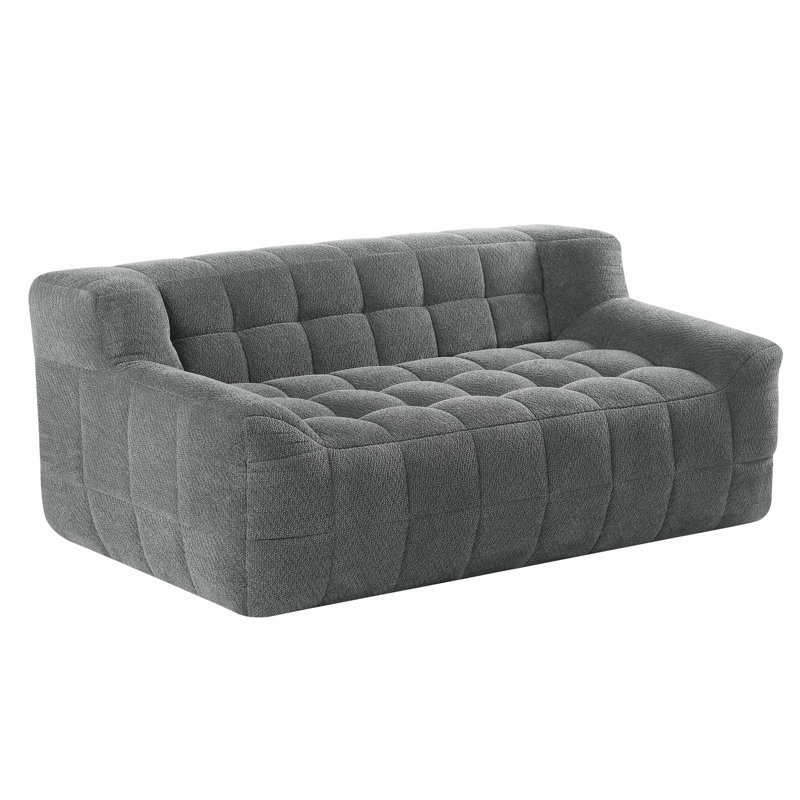 Liyasi Full Compression Sofa, Gray