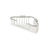 Deltana WBC1310U15 Wire Basket, 13-1/4" x 10-1/4" Triangular Corner in Brushed Nickel