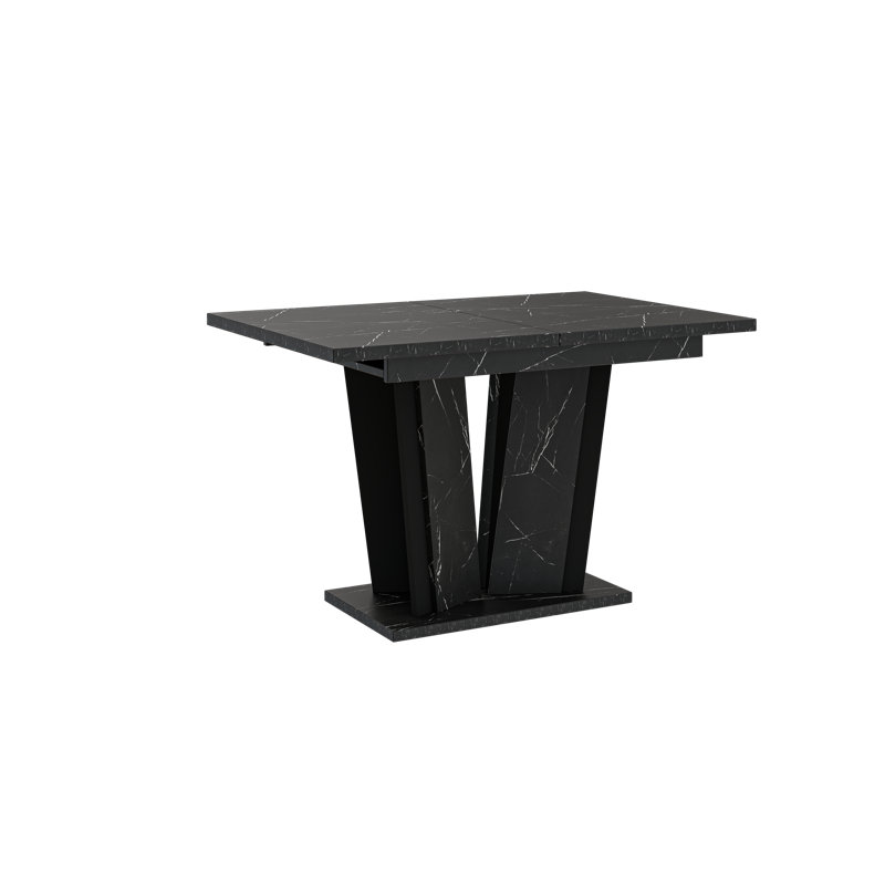 Extentable Dining Table Doha, Royal Marble Black