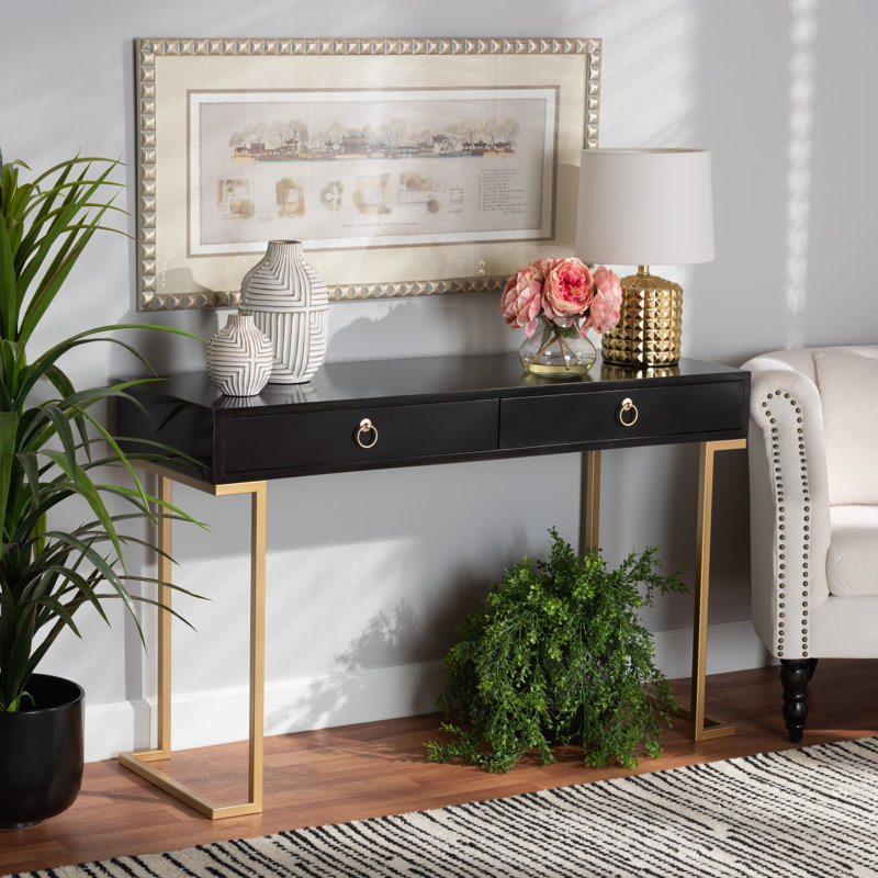Console 2 tiroirs Beagan