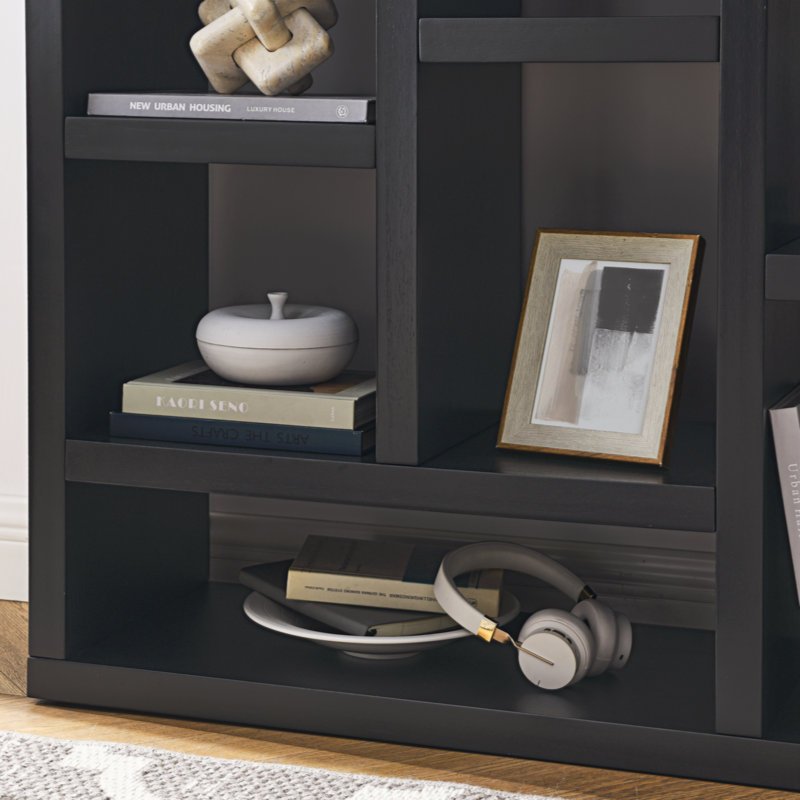 Valene 43.31'' Wide File Cabinet, Black