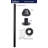 Solus 6ft. Surface Mount Lamp Post with Aluminum Base Cover-68896467