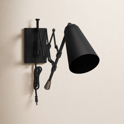 Robby Plug-in Swing Arm Sconce