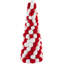 Candy Cane Pom Pom Christmas Tree Table Decoration