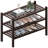 Modern Stackable Bamboo Shoe Rack 27"X12"X21" For Office, Kitchen, Bathroom - Durable, Space Saving-1498363158