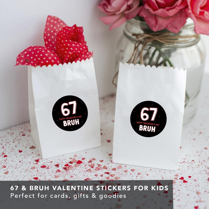 Koyal Wholesale 40Pk 67 Bruh Valentine