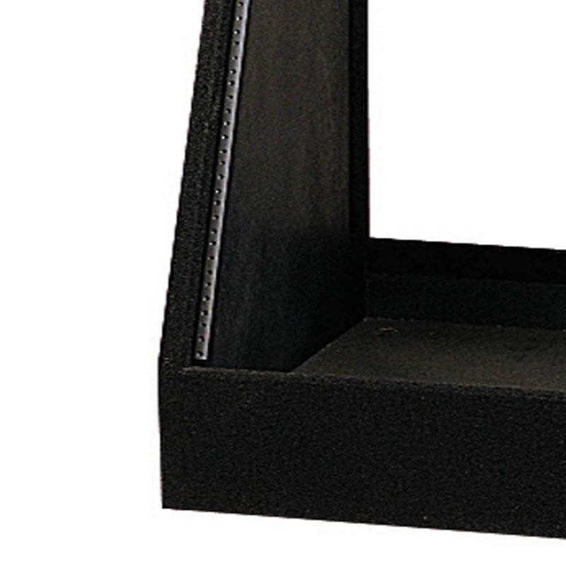 Odyssey 12 Spaces 12U Angled Face Open Back Carpeted Studio Rack (2 Pack) CRS12