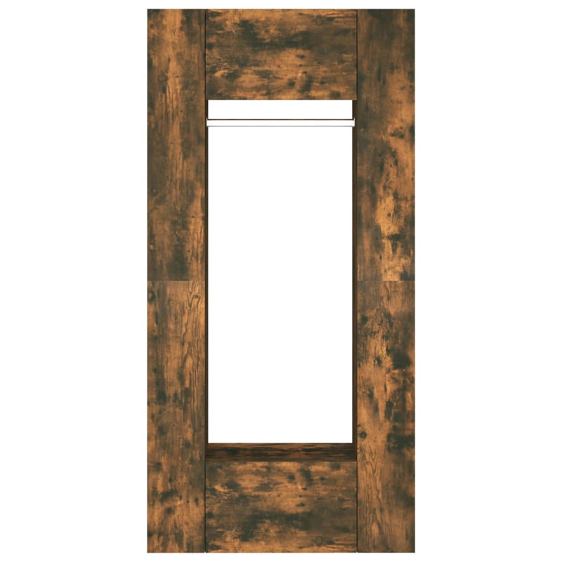 Lento 97.5cm Closet System, Smoked Oak
