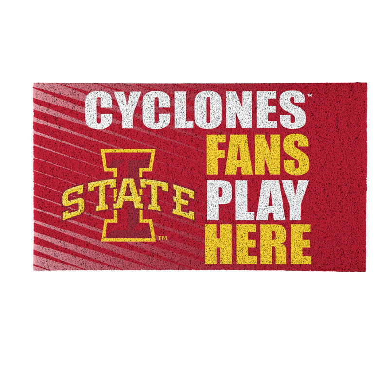 Tapis en PVC Iowa State University, 28 po x 16 po