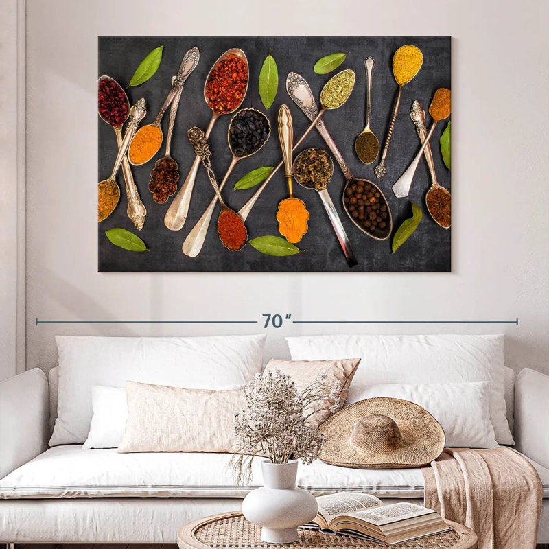 Yarlin Essential Spices, 34" H x 51" W
