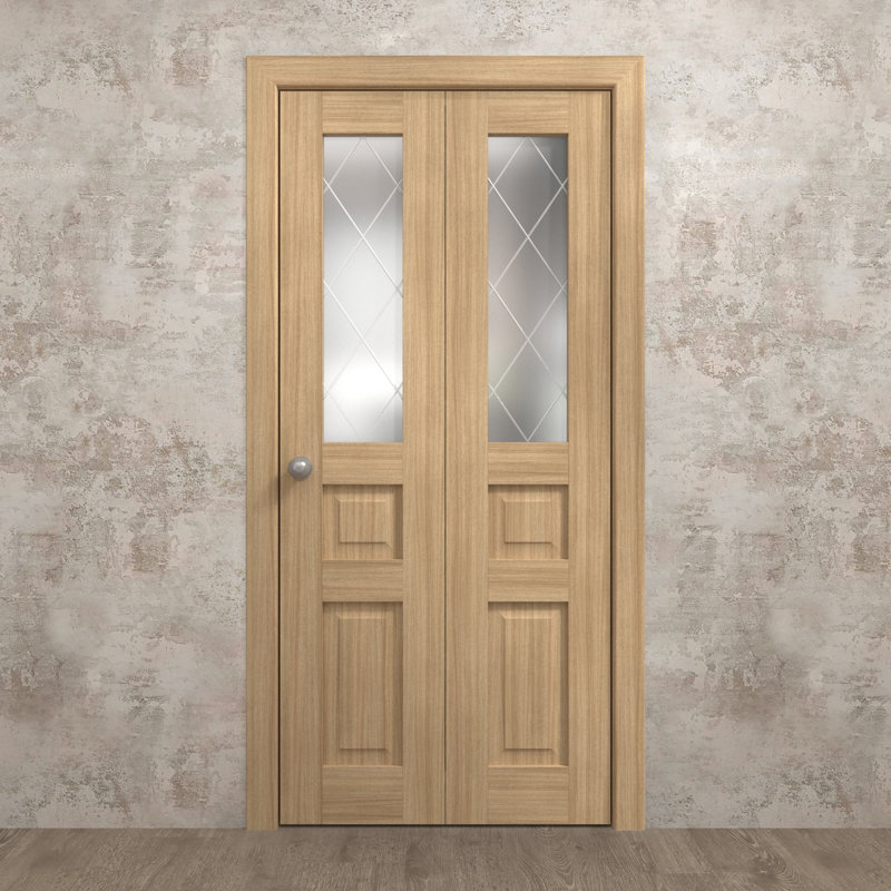 Portes coulissantes pliantes pour garde-robe | Ego 5011 | Ensemble de quincaillerie pour moulures robustes | Portes de garde-robe de chambre en bois massif
