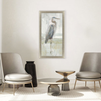 «Majestic Blue Heron I», art encadré