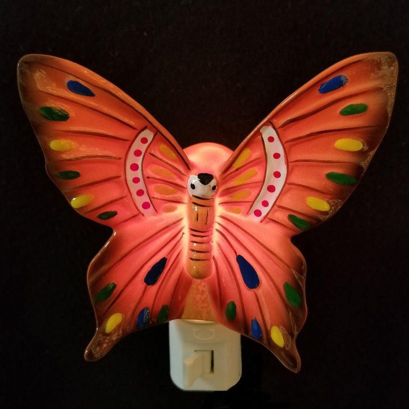 Lampe de nuit papillon
