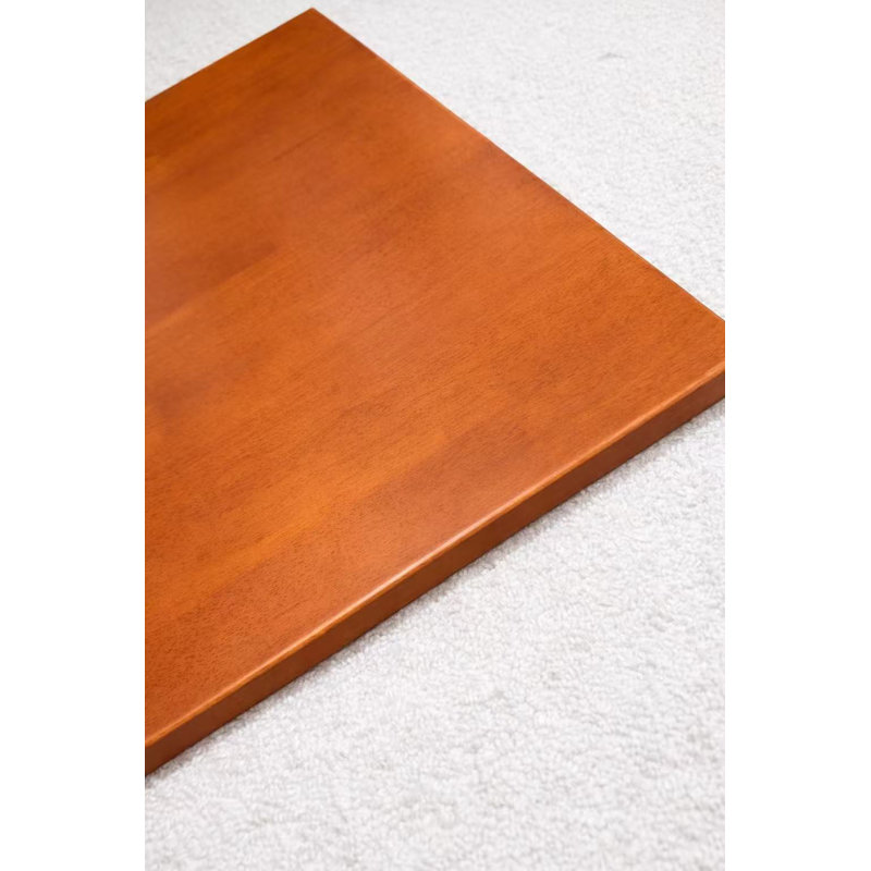 S&Z TOPHAND® 23.75X45.25 In Straight Board Wood Tabletop Without Shelf Oak