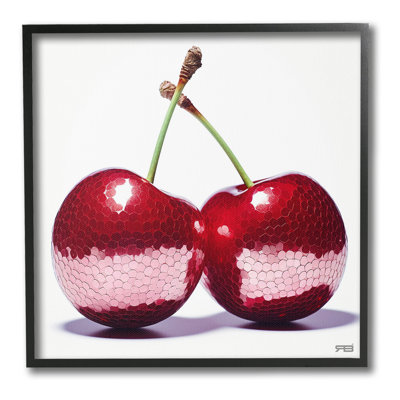 Cerises avec réflexion