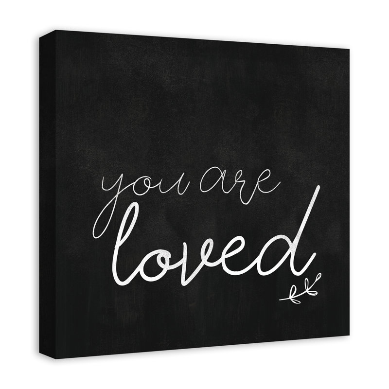 " You Are Loved ", 20" H x 20" W x 1.25" D