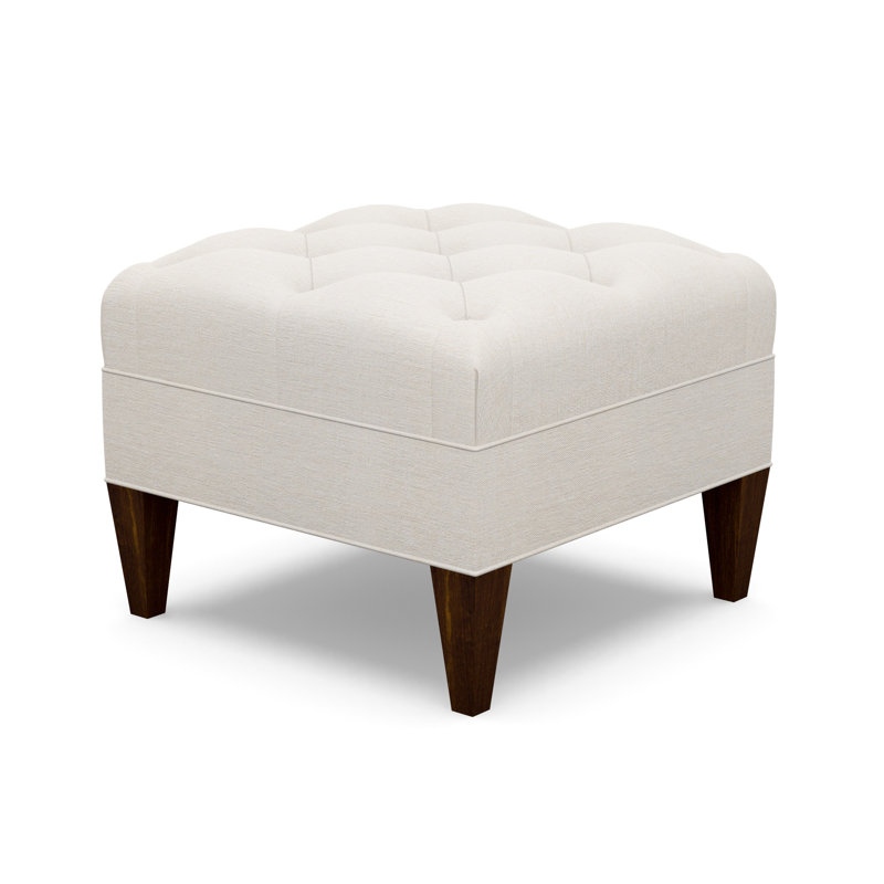 Square Ottoman, Walnut, 9637-80