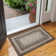 Machine Washable Non-Slip Non-Shedding Area Rugs for Living Room, Farmhouse Printed Braided Bordered Carpet, Stain Resistant Thin Foldable Floor Cover for Nursery Dining Room