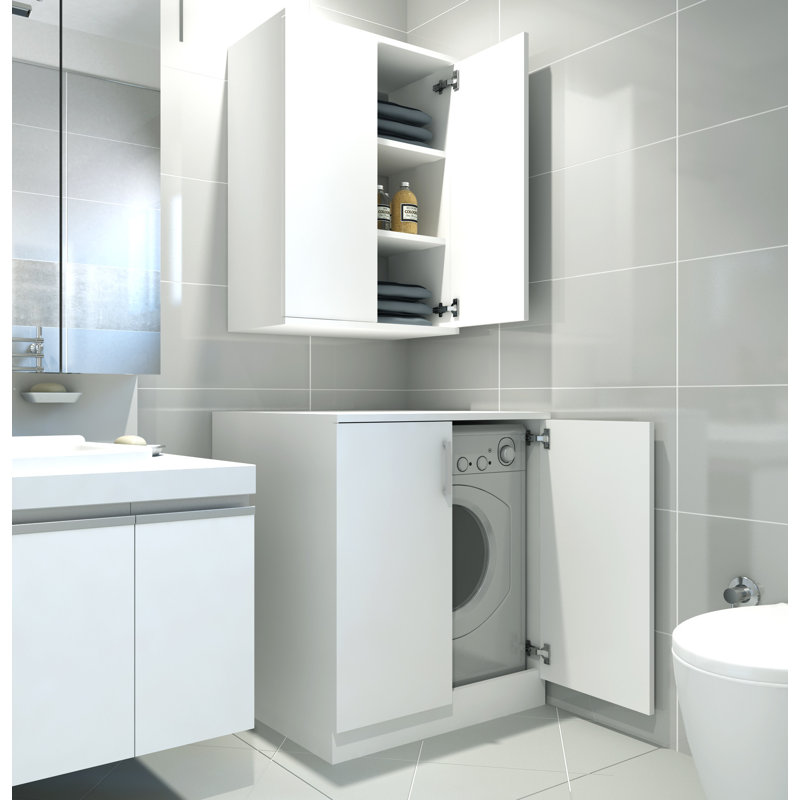 Cayden-Jay Freestanding and Wall Bathroom Cabinet