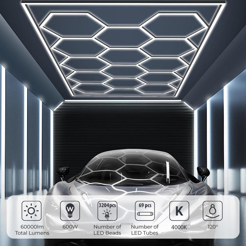 Ener - J Outdoor Acrylic Wall Light 60cm CCT Switchable and Dimmable with Remote IP65 Black 12W