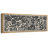 Abstract Botanical " Boho Floral Elegant Black And White Abstract Botanical Retro Fine Art Neutral Extra Large Decor "-94945970-111176621