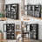 Abagail 62" Glass Display Cabinet Dining Cabinet-1550708185