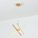 Zhangjing3 Modern Chandelier Sputnik LED Kitchen Island Remote Dimmable