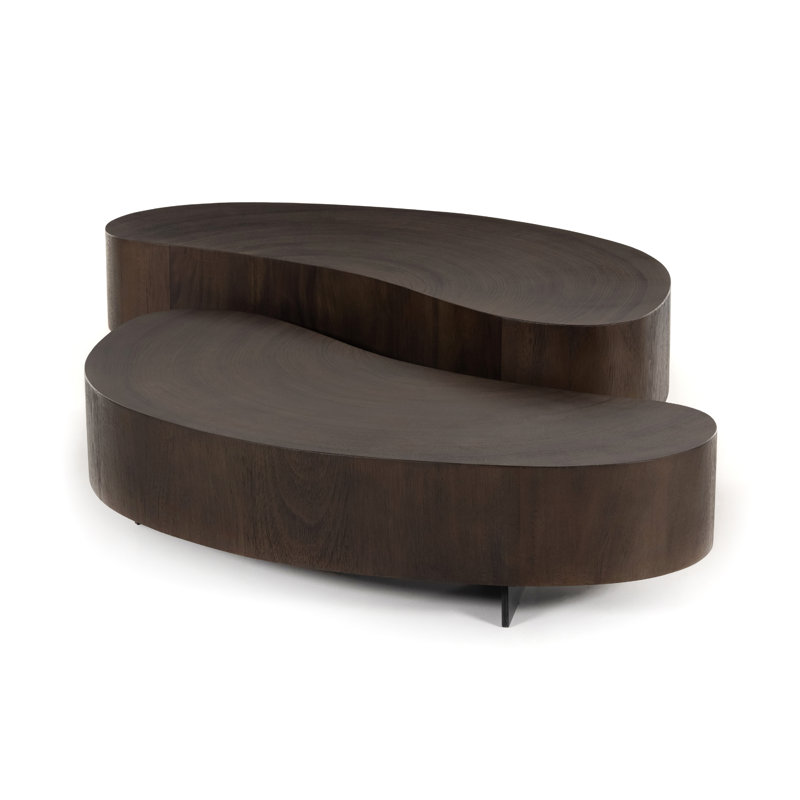 Avett Coffee Table, Brown, Black
