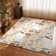 Tapis lavable à la machine Retro Bloom