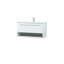 Meuble-lavabo simple 36 po avec plateau en marbre Roman-1638224368