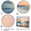 Ocean Pink Serenade Pastoral I - Landscapes Canvas Prints-2029413600-2029413601