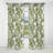 Tropical Zen Bamboo Pattern IV - Floral Curtain - Blackout Floral Curtain - 1 Panels-107546842