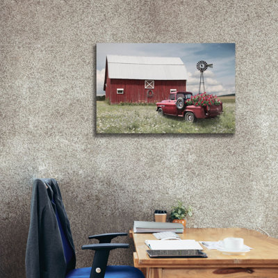 «Little Barn» par Lori Deiter, art mural sur toile