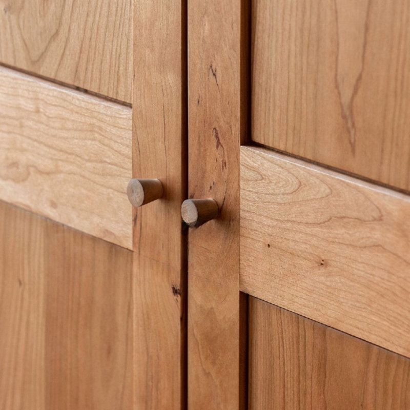 Armoire moderne en bois massif minimaliste
