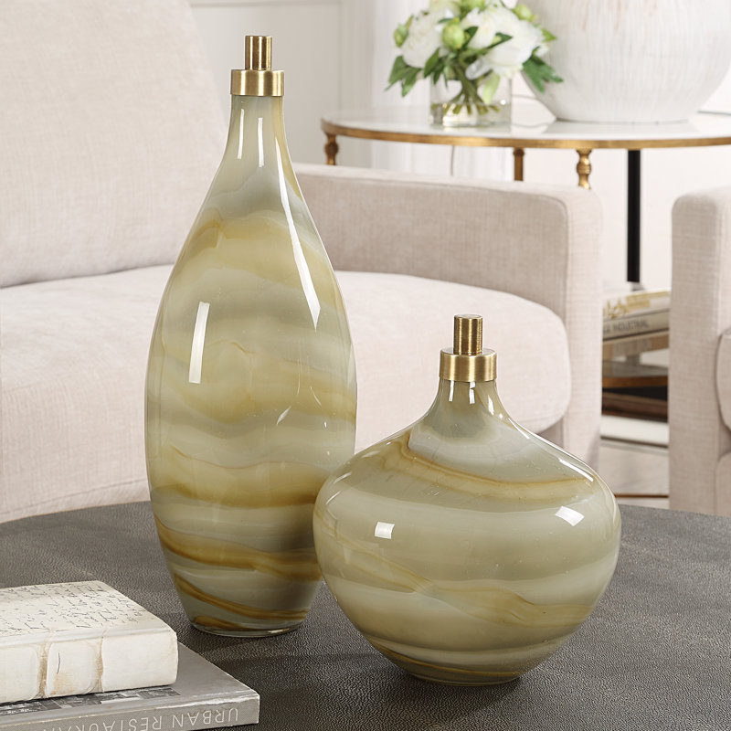 Ensemble de bouteilles en verre Meggett